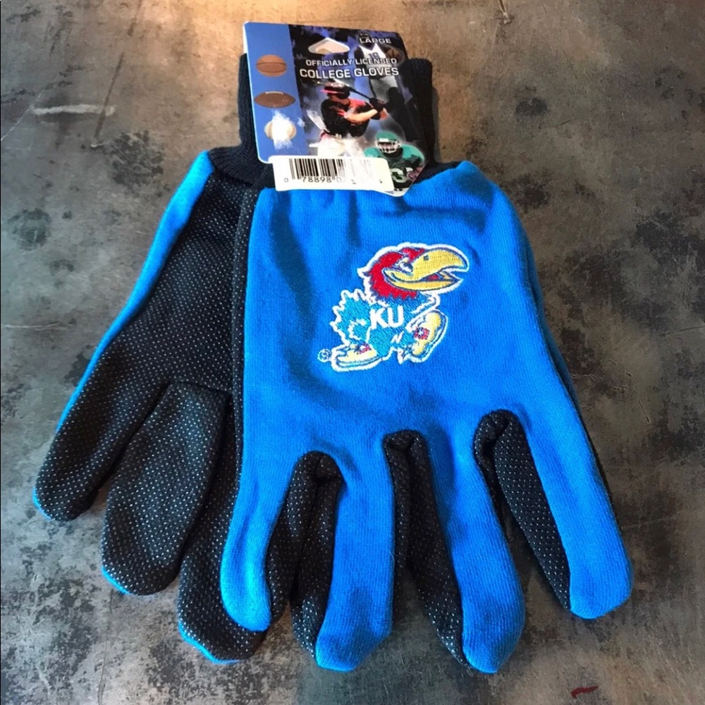 KU Jayhawks gloves
